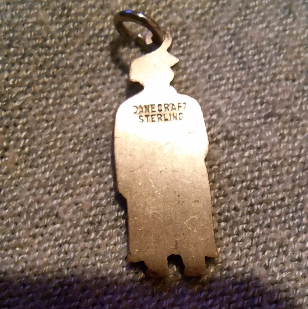Danecraft sterling 925 signed graduation pendant Charm Vintage Gift